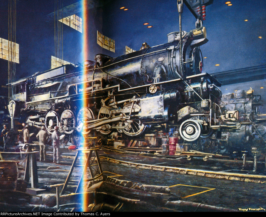 PRR "Altoona Shops," Pages 32-33, 1996